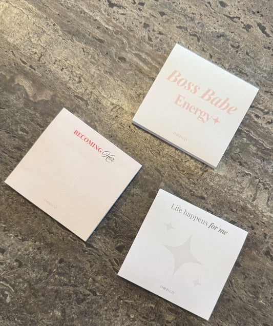 Boss Babe Energy Empower-Her Sticky Notes
