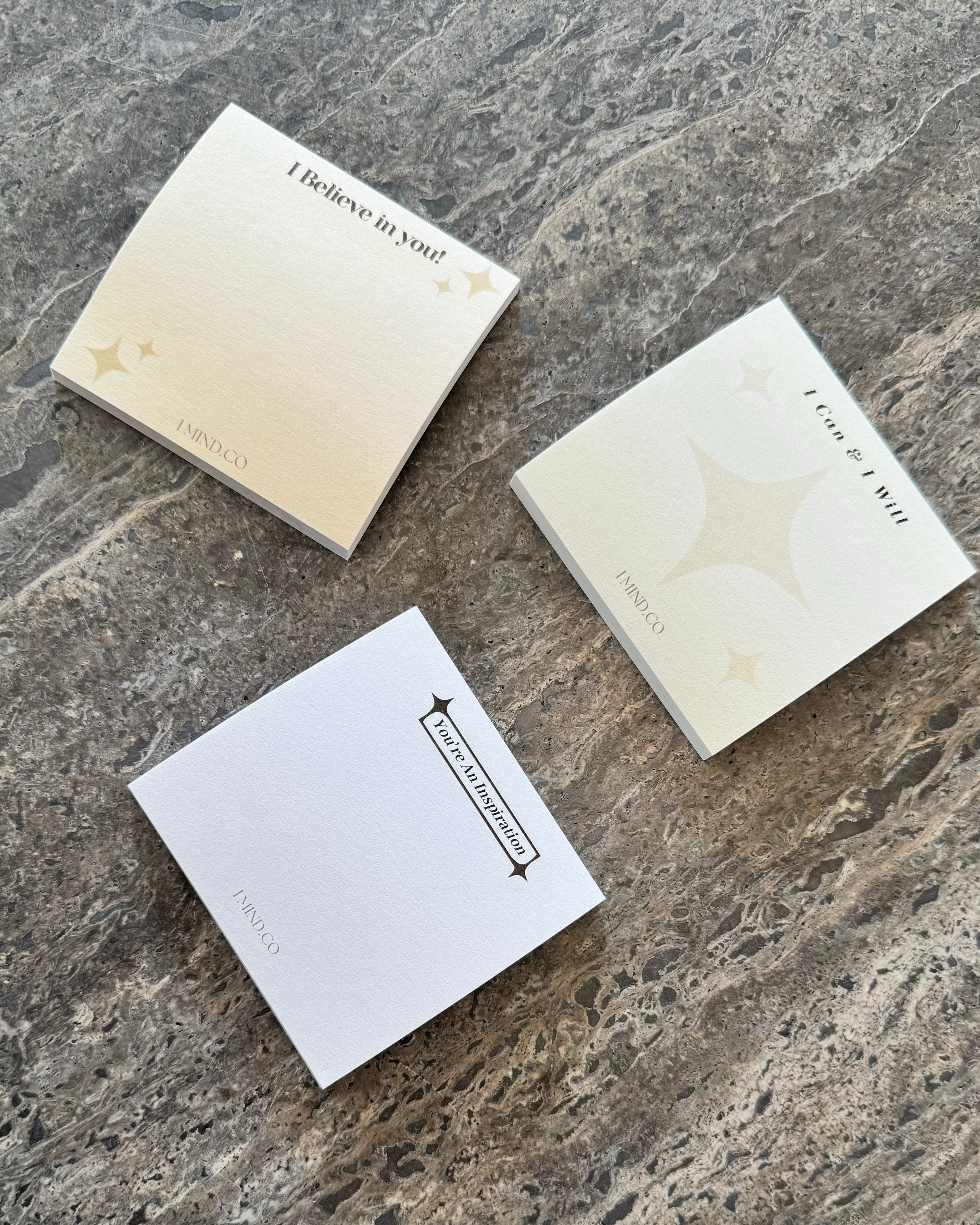 "I can & I Will" Mind to Empower-Her Sticky Notes