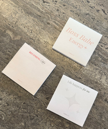 Becoming Her Empower-Her Sticky Notes