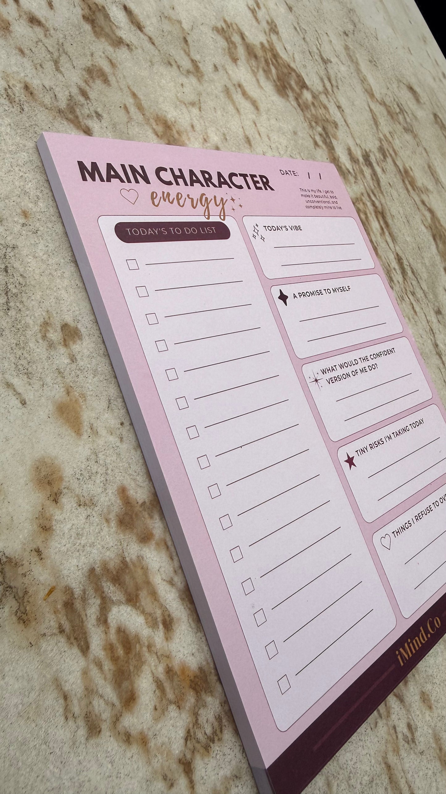 Main Character Energy Deskpads