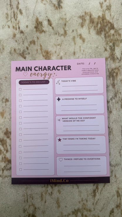 Main Character Energy Deskpads